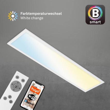 Brilo - LED Dimmable ceiling light PIATTO LED/28W/230V 3000-6500K Wi-Fi Tuya + remote control