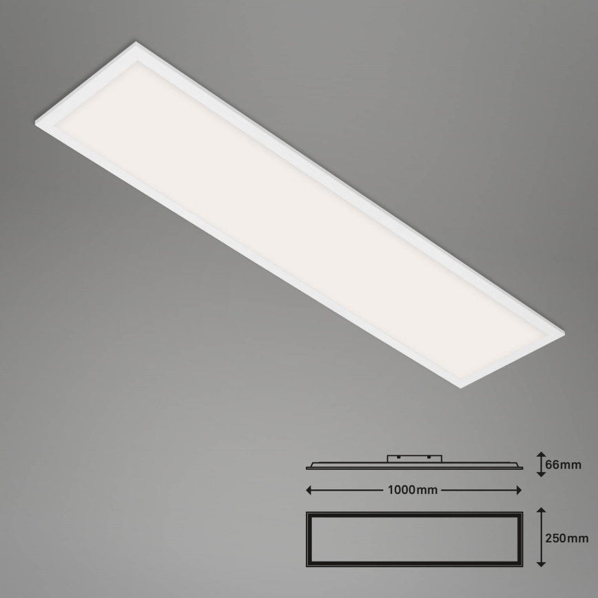 Brilo - LED Dimmable ceiling light PIATTO LED/28W/230V 3000-6500K Wi-Fi Tuya + remote control