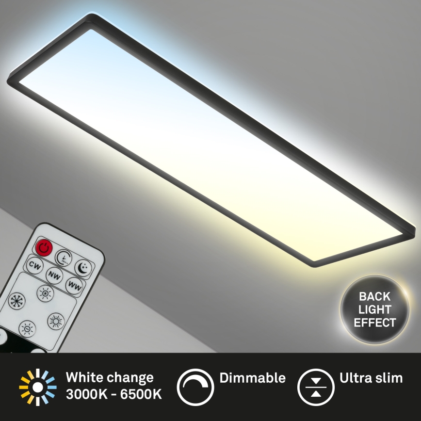 Brilo - LED Dimmable ceiling light SLIM LED/23W/230V 2700-6500K + remote control