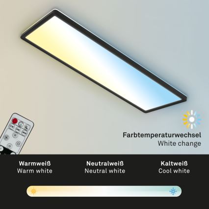 Brilo - LED Dimmable ceiling light SLIM LED/23W/230V 2700-6500K + remote control