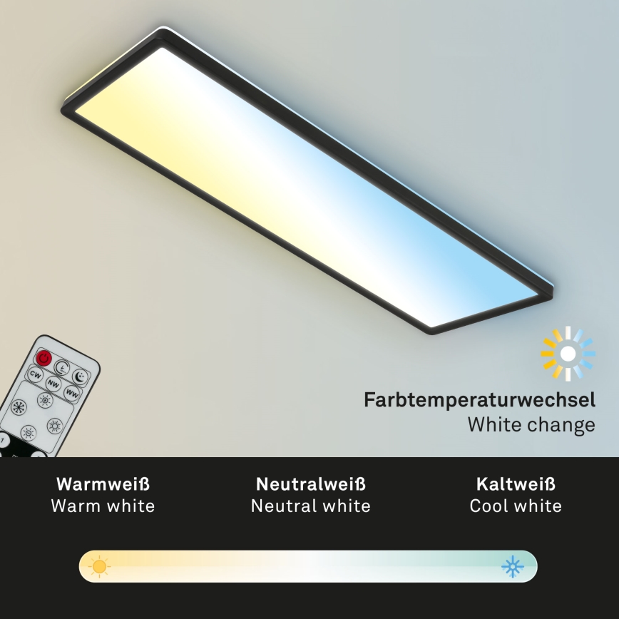 Brilo - LED Dimmable ceiling light SLIM LED/23W/230V 2700-6500K + remote control