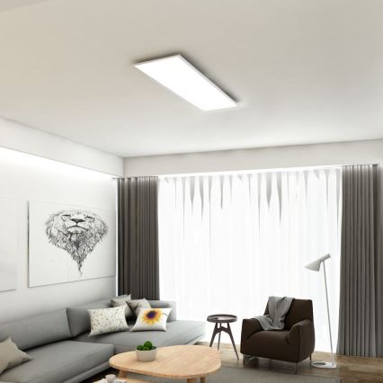Brilo - LED Dimmable ceiling light SLIM LED/24W/230V 3000-6500K 100x25 cm + remote control