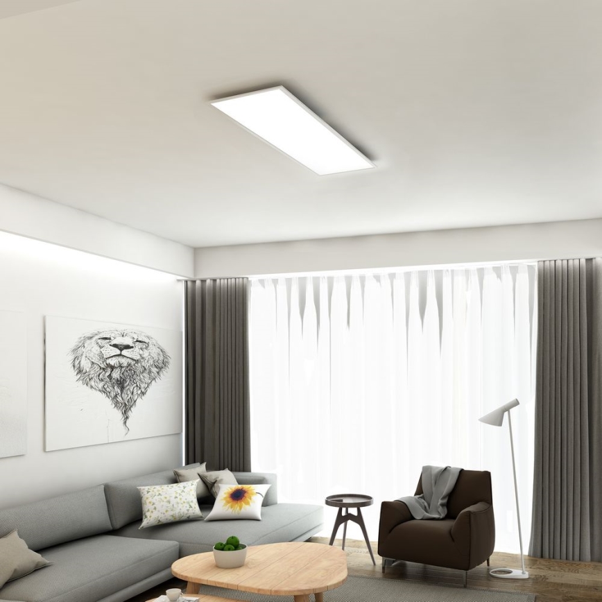 Brilo - LED Dimmable ceiling light SLIM LED/24W/230V 3000-6500K 100x25 cm + remote control