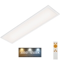 Brilo - LED Dimmable ceiling light SLIM LED/24W/230V 3000-6500K 100x25 cm + remote control