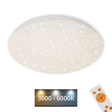 Brilo - LED Dimmable ceiling light STARRY SKY LED/22W/230V 3000-6000K + remote control