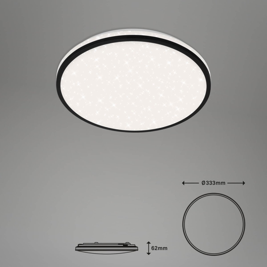 Brilo - LED Dimmable ceiling light STARRY SKY LED/24W/230V 3000-6500K Wi-Fi Tuya + remote control