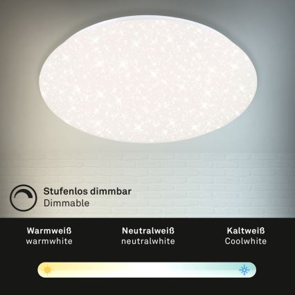 Brilo - LED Dimmable ceiling light STARRY SKY LED/40W/230V 3000-6000K + remote control
