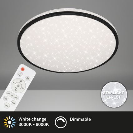 Brilo - LED Dimmable ceiling light STARRY SKY LED/48W/230V 3000-6000K + remote control