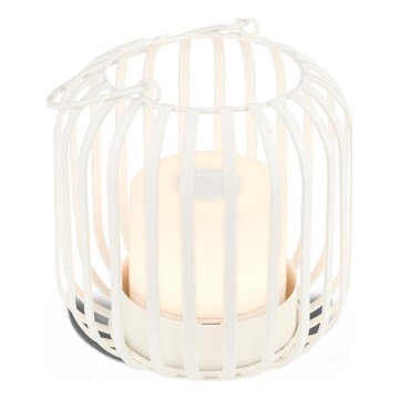 Brilo - LED Dimmable rechargeable outdoor table lamp LED/2W/5V IP44 white