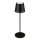 Brilo - LED Dimmable Rechargeable Touch-Sensitive Outdoor Table Lamp KIKI LED/2.6W/5V IP44 2600 mAh Black
