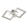 Brilo - LED Dimmable surface-mounted chandelier FRAME 2xLED/11W/230V