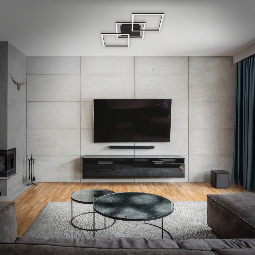 Brilo - LED Dimmable surface-mounted chandelier FRAME LED/30W/230V