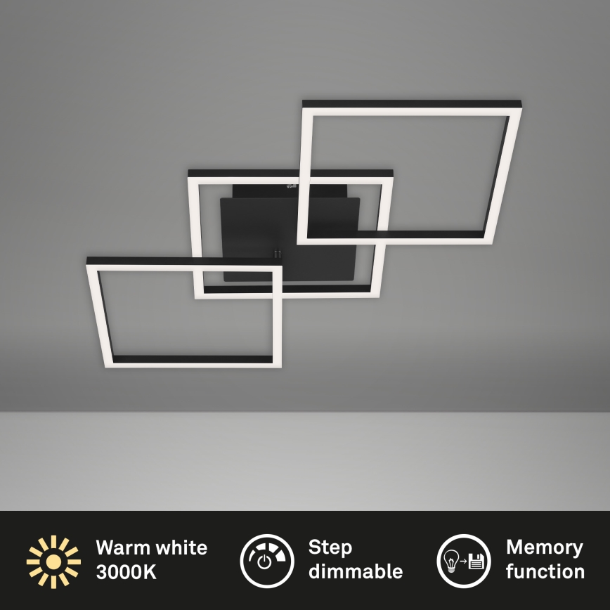 Brilo - LED Dimmable surface-mounted chandelier FRAME LED/30W/230V