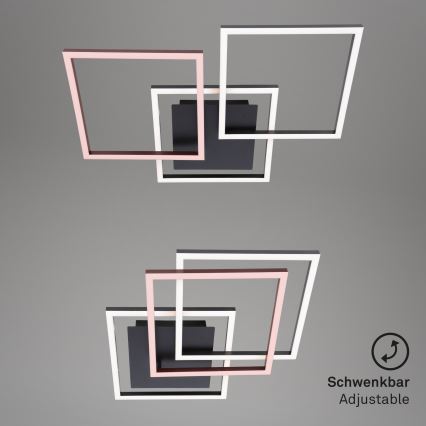 Brilo - LED Dimmable surface-mounted chandelier FRAME LED/30W/230V