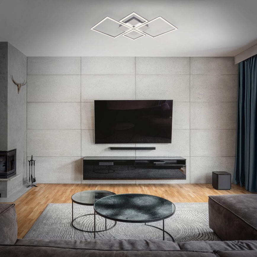 Brilo - LED Dimmable surface-mounted chandelier FRAME LED/44W/230V