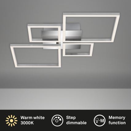 Brilo - LED Dimmable surface-mounted chandelier FRAME LED/44W/230V