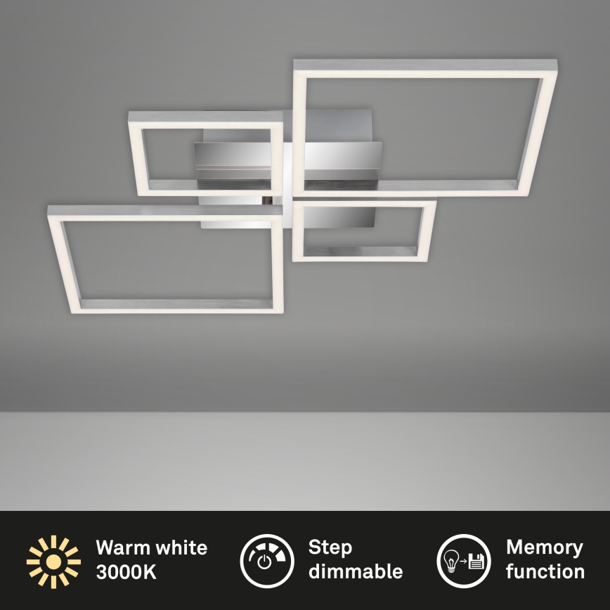 Brilo - LED Dimmable surface-mounted chandelier FRAME LED/44W/230V