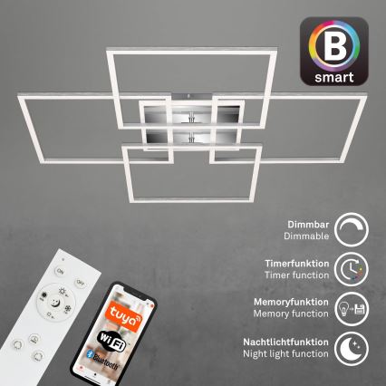 Brilo - LED Dimmable surface-mounted chandelier FRAME LED/50W/230V 2700-6500K Wi-Fi Tuya + remote control