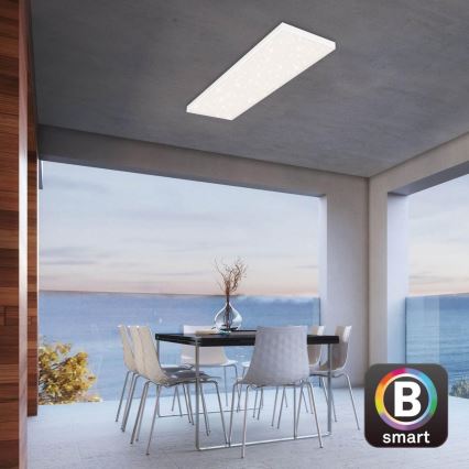 Brilo - LED Dimmable surface-mounted panel FRAMELESS LED/28W/230V 3000-6500K Wi-Fi Tuya + remote control