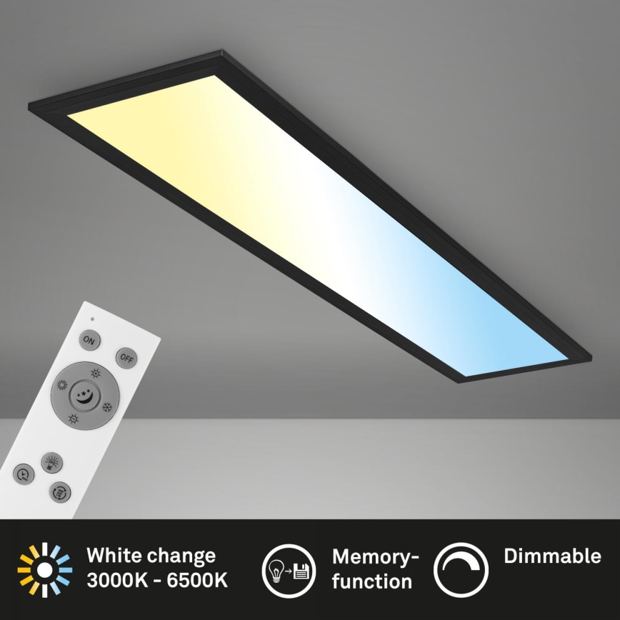 Brilo - LED Dimmable surface-mounted panel LED/24,5W/230V 3000-6500K + remote control