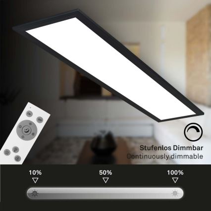 Brilo - LED Dimmable surface-mounted panel LED/24,5W/230V 3000-6500K + remote control