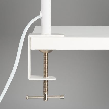 Brilo - LED Flexible table lamp with clip TRASNA LED/7,5W/230V white