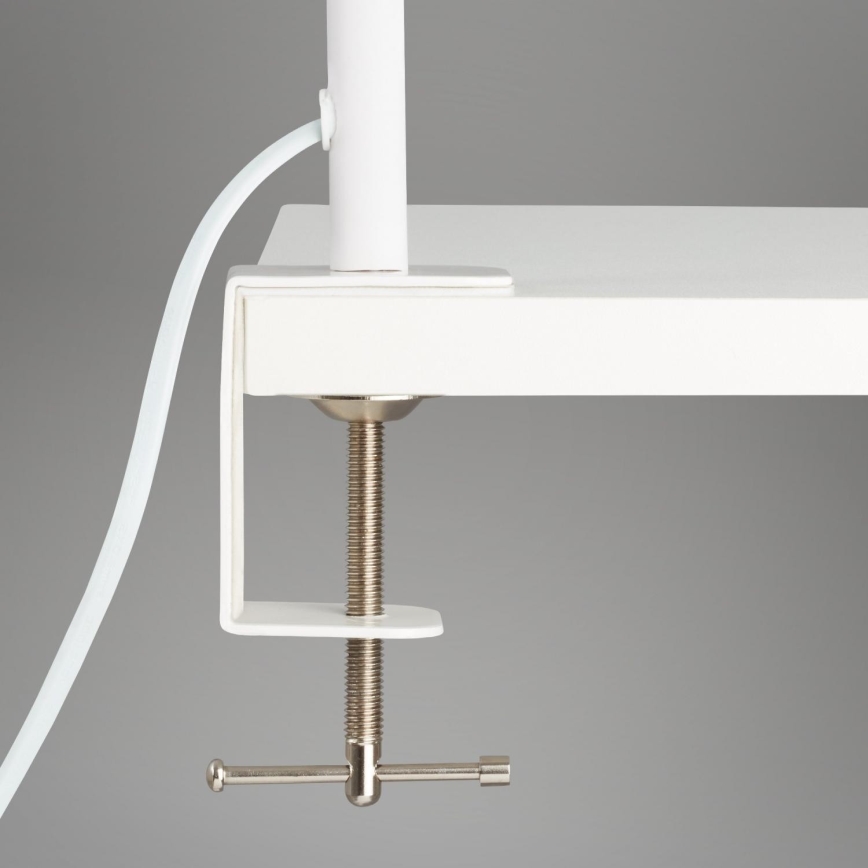 Brilo - LED Flexible table lamp with clip TRASNA LED/7,5W/230V white