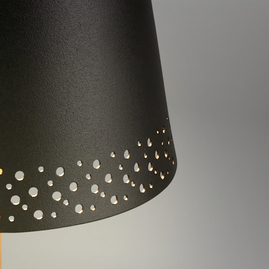 Brilo - KIKI LED Dimmable Rechargeable Touch Outdoor Table Lamp LED/2,6W/5V IP44 2600 mAh Black