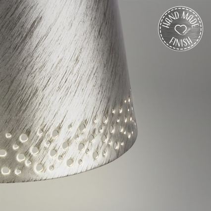 Brilo - KIKI LED Dimmable Rechargeable Touch Outdoor Table Lamp LED/2,6W/5V IP44 2600 mAh Silver