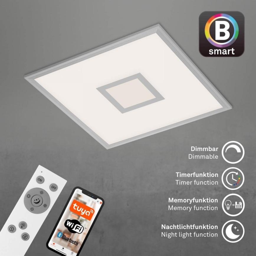 Brilo - LED RGB Dimmable ceiling light CENTRO LED/24W/230V 2700-6500K Wi-Fi Tuya + remote control