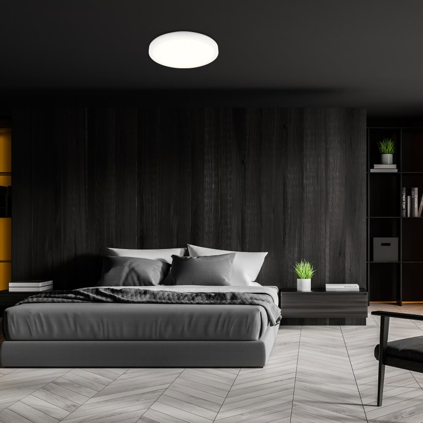 Brilo - Dimmable LED RGBW Ceiling Light LED/20W/230V 2200–6500K Tuya Wi‑Fi Ø 27 cm