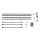 Brilo - LED RGBW Dimmable strip d. TV 3m LED/2,5W/USB + remote control