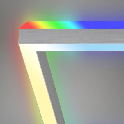 Brilo - LED RGBW Dimmable surface-mounted chandelier FRAME 2xLED/17W/230V 2700-6500K + remote control