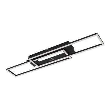 Brilo - LED Surface-mounted chandelier FRAME 2xLED/20W/230V black