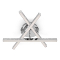 Brilo - LED Surface-mounted chandelier REY 3xLED/5W/230V shiny chrome