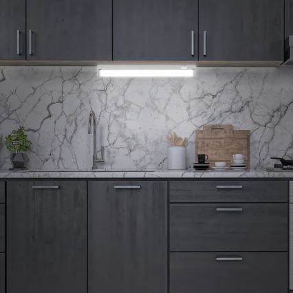 Brilo - LED Under-Cabinet Light, 6 W, 230 V, 2700/4000/6500 K, 54.5 cm, Silver