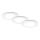 Brilo - SET 3x LED Bathroom recessed light LED/4W/230V IP44 3000/4000K white