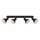 Brilo - Spotlight RETRO 4xE14/25W/230V black