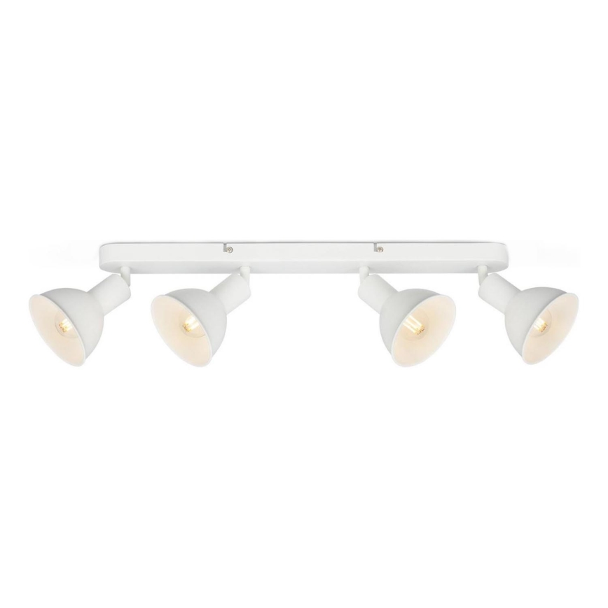 Brilo - Spotlight RETRO 4xE14/25W/230V white