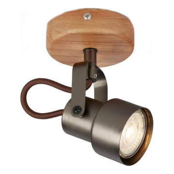 Brilo - TAHUN LED Spotlight 1xGU10/5W/230V Brown