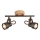 Brilo - TAHUN LED Spotlight 2x GU10/5W/230V, Brown