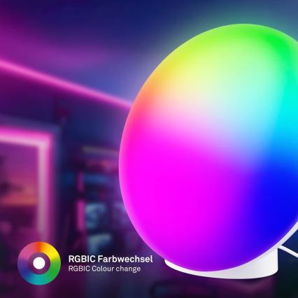 Brilo - LED RGBIC Dimmable Rechargeable Table Lamp TARA LED/6W/5V 3000-6500K Wi-Fi Tuya + Remote Control