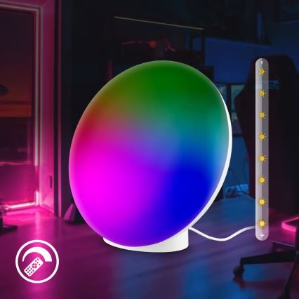 Brilo - LED RGBIC Dimmable Rechargeable Table Lamp TARA LED/6W/5V 3000-6500K Wi-Fi Tuya + Remote Control