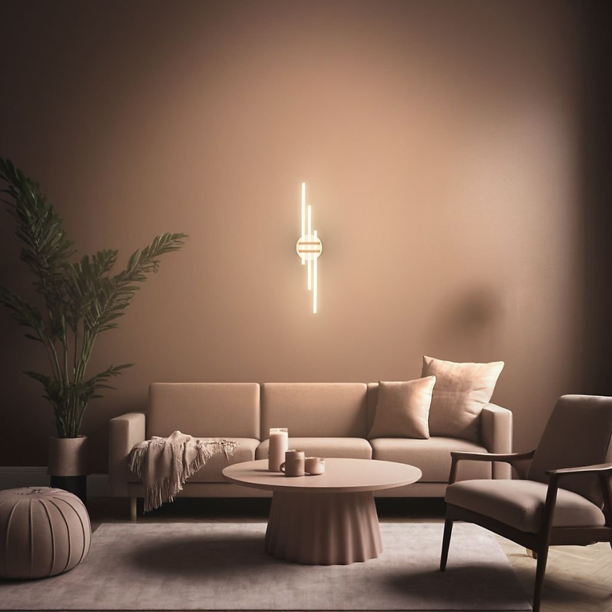 Brilo - TINKA LED Ceiling Light, 21W/230V, 3000K, Copper Finish