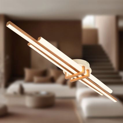 Brilo - TINKA LED Ceiling Light LED/30W/230V 3000K Copper