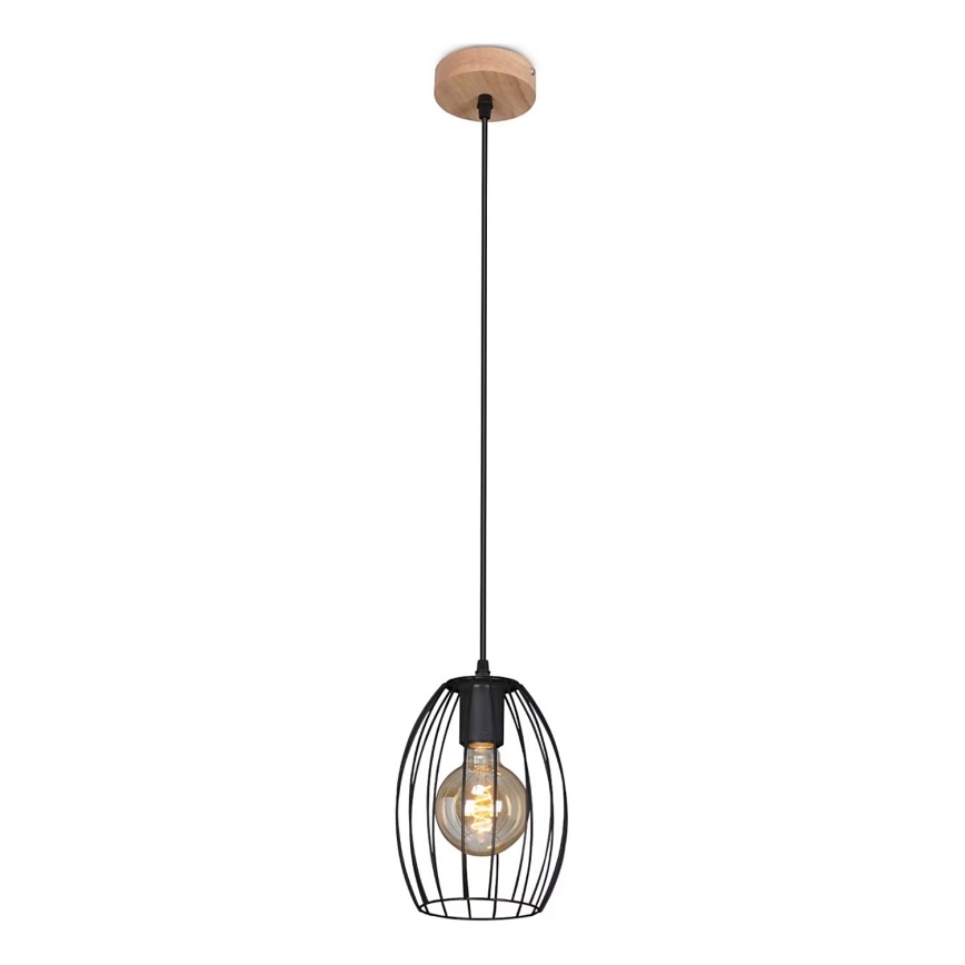 Brilo - WAKTU Cable-Suspended Pendant Light 1xE27/60W/230V