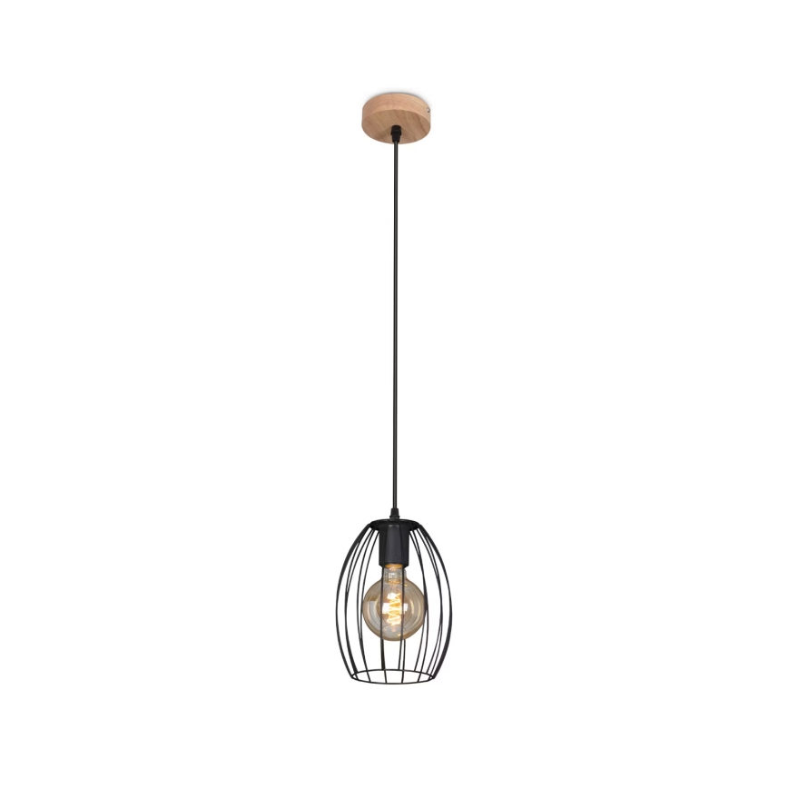 Brilo - WAKTU Cable-Suspended Pendant Light 1xE27/60W/230V