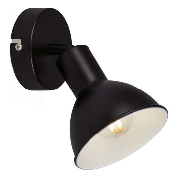 Brilo - Wall spotlight RETRO 1xE14/25W/230V black