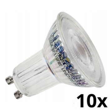 Briloner 0548-003 - SET 10x LED Bulb GU10/3,5W/230V 3000K