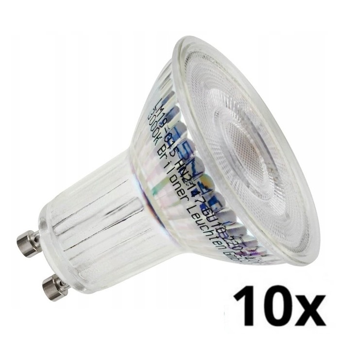 Briloner 0548-003 - SET 10x LED Bulb GU10/3,5W/230V 3000K
